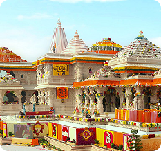 Grand Continent Hotel Ayodhya – ornate Indian palace-style architecture