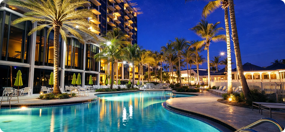 Luxury Hotel Exterior